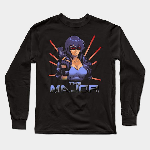 The Major Long Sleeve T-Shirt by CoinboxTees